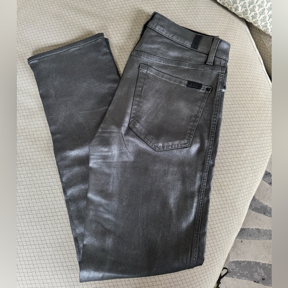 7 For All Mankind Silver Pants